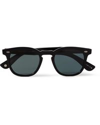 Garrett Leight - Byrne Sun Round-frame Tortoiseshell Acetate Sunglasses - Lyst