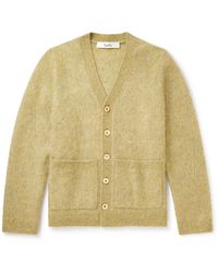 Séfr - Kaito Brushed Mohair-blend Cardigan - Lyst