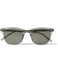 Dunhill - Square-frame Acetate And Gold-tone Sunglasses - Lyst