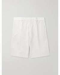Loro Piana - Jarno Straight-leg Stretch-cotton Bermuda Shorts - Lyst