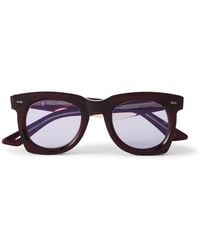 Jacques Marie Mage - Ava Round-Frame Acetate Sunglasses - Lyst