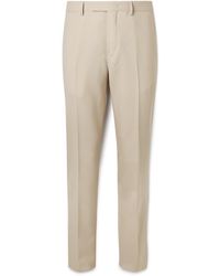 MR P. - Phillip Straight-Leg Wool And Mohair-Blend Suit Trousers - Lyst
