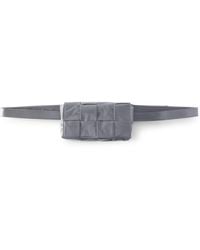 Bottega Veneta - Cassette Mini Intrecciato Leather Belt Bag - Lyst