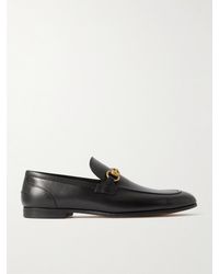 Gucci - Jordaan Leather Loafer - Lyst