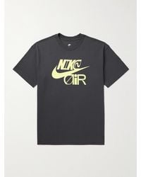 Nike - Sportswear T-Shirt aus Baumwoll-Jersey mit Logoprint - Lyst