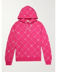 Marni - Logo-Print Cotton-Jersey Hooide - Lyst