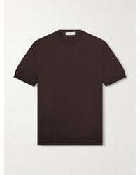 Boglioli - Garment-Dyed Cotton T-Shirt - Lyst