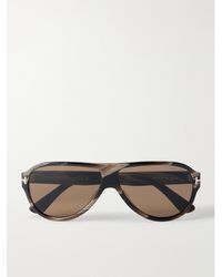 Tom Ford - Samuele 02 Pilot Acetate Sunglasses - Lyst