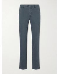 Kiton - Straight-Leg Lyocell-Blend Trousers - Lyst
