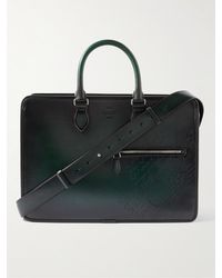 Berluti - 1 Jour Neo Scritto Venezia Leather Briefcase - Lyst