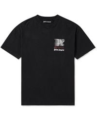 Palm Angels - Moneygram Haas Formula 1 Paxhaas Racing Club Logo-print Cotton-jersey T-shirt - Lyst