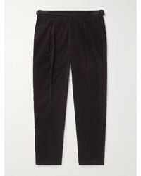 MR P. - Steve Tapered Cotton-Corduroy Trousers - Lyst