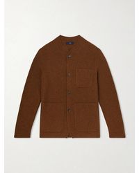 dunhill - Ribbed Camel Wool - Lyst