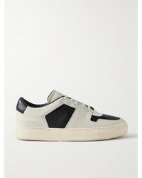 Common Projects - Decades Two-tone Leather Sneakers - Lyst