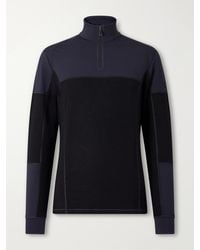 Bogner - Marino Panelled Stretch-Jersey Half-Zip Ski Mid-Layer - Lyst