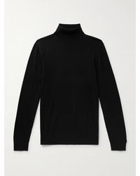 Gabriela Hearst - Jermaine Slim-Fit Merino Wool Rollneck Sweater - Lyst