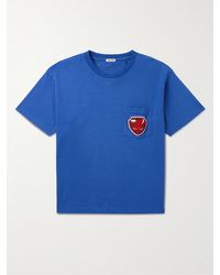 Bode - Logo-Embellished Cotton-Jersey T-Shirt - Lyst