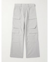 Rick Owens - Weit geschnittene Cargohose aus Baumwoll-Twill - Lyst