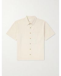 Aimé Leon Dore - Cropped Cotton-Seersucker Shirt - Lyst