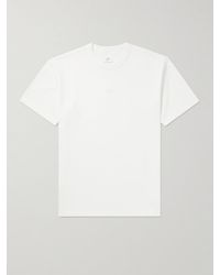 Nike - Sportswear Premium Essentials T-Shirt aus Baumwoll-Jersey mit Logostickerei - Lyst