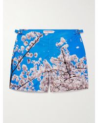 Orlebar Brown - Bulldog Straight-leg Mid-length Printed Swim Shorts - Lyst