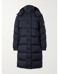 Moncler - Hanoverian Logo-appliquéd Quilted Padded Shell Down Parka - Lyst