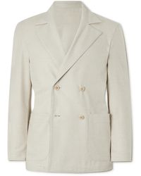 STÒFFA - Double-Breasted Wool Blazer - Lyst