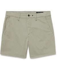 Rag & Bone - Straight-leg Cotton-blend Shorts - Lyst
