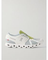 On Shoes - Cloud 5 Rubber-trimmed Mesh Sneakers - Lyst