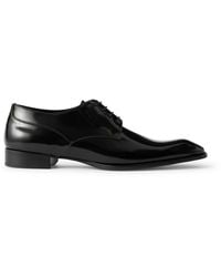Saint Laurent - Stanton Leather Derby Shoes - Lyst