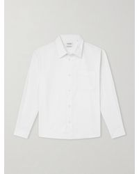 FRAME - Lyocell, Linen And Cotton-Blend Shirt - Lyst