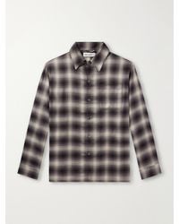 Our Legacy - Every Checked Tencel Twill Shirt - Lyst
