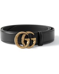 Gucci - GG Marmont 3cm Leather Belt - Lyst