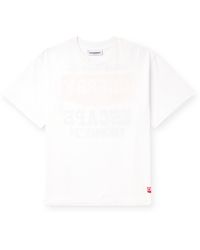 CHERRY LA - Escape Logo-print Garment-dyed Cotton-jersey T-shirt - Lyst