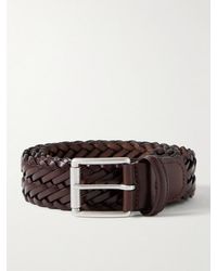 Anderson's - 3.5Cm Woven Leather Belt - Lyst