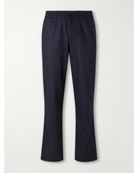 Sease - Mindset Straight-Leg Wool-Flannel Drawstring Trousers - Lyst