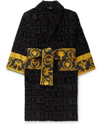 hot pink versace robe