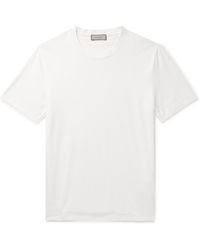 Canali - Cotton-jersey T-shirt - Lyst