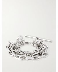 McQueen - Sling palladiertes Armband - Lyst