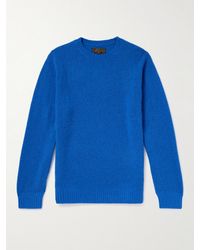 Beams Plus - Cashmere And Silk-blend Sweater - Lyst