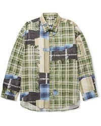 Acne Studios - Setar Oversized Printed Crinkled-cotton Shirt - Lyst