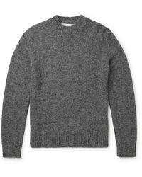 Jil Sander - Stretch Alpaca And Wool-blend Sweater - Lyst