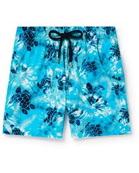 Vilebrequin - Moorise Slim-fit Mid-length Printed Swim Shorts - Lyst