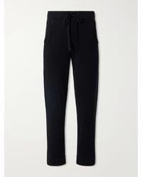 God's True Cashmere - Straight-Leg Cashmere Drawstring Trousers - Lyst