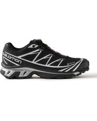 Salomon - Xt-6 Rubber-Trimmed Gore-Tex Mesh Sneakers - Lyst