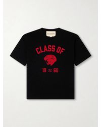 Valentino Garavani - Logo-print Cotton-jersey T-shirt - Lyst