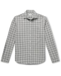 Hartford - Paul Checked Cotton-Flannel Shirt - Lyst