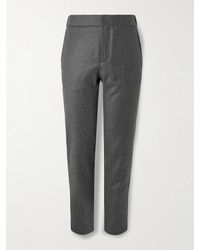 Loro Piana - Leisure City Slim-Fit Virgin Wool And Cashmere-Blend Trousers - Lyst