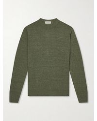 Piacenza 1733 - Silk And Linen-blend Sweater - Lyst