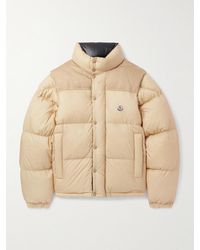 Moncler - Reversible Convertible Canvas-trimmed Quilted Shell Down Jacket - Lyst